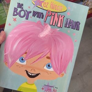 New - Boy Born with Pink hair by Perez Hilton